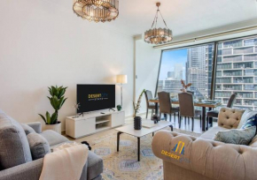Luxurious 2 Bed Next to Burj Khalifa, Hosted by Desert City Stays
